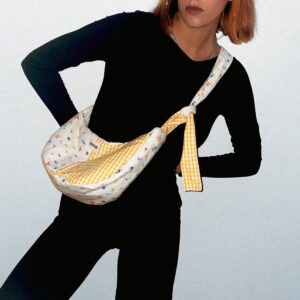 Bandolera XL Patchwork cítrico